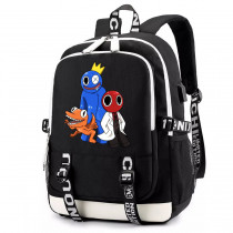 Рюкзак Радужные Друзья Роблокс (Rainbow Friends) черный с USB-портом №1