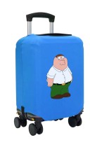 Чехол на чемодан L - Питер Гриффин (Family Guy) синий №2