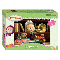 Пазлы "Маша и Медведь", 54 элемента, МИКС