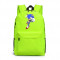 Рюкзак Соник (Sonic) зеленый №2