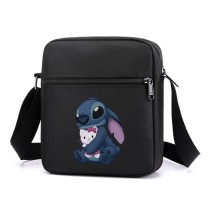 Сумка через плечо Стич с хеллоу китти (Lilo & Stitch) черная №1