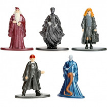 Набор из 5 металлических мини-фигурок по Гарри Поттеру (4см)