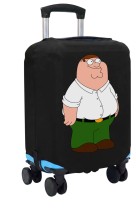 Чехол на чемодан S - Питер Гриффин (Family Guy) черный №2