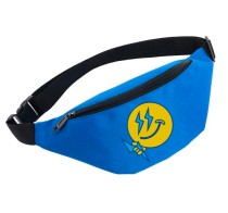 Поясная сумка Атиз (Ateez) голубая №4