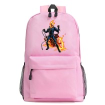 Рюкзак Призрачный гонщик (Ghost Rider) розовый №2