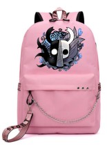 Рюкзак Рыцарь из игры Hollow Knight розовый с цепью №1
