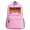 Рюкзак Дум (Doom) розовый №2