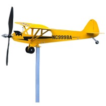 Металлический самолёт NC999BA - флюгер 32см