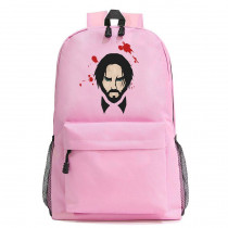 Рюкзак Джон Уик (John Wick) розовый №1