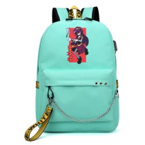 Рюкзак Долл (Дроны-Убийцы) бирюзовый с цепью №1