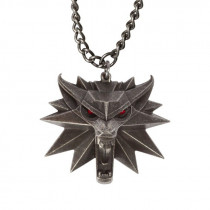 Кулон Ведьмак 3 - The Witcher 3 Wild Hunt Medallion with LED Eyes