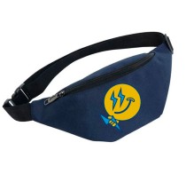 Поясная сумка Атиз (Ateez) синяя №4