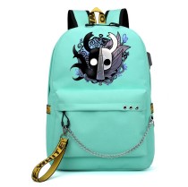 Рюкзак Рыцарь из игры Hollow Knight бирюзовый с цепью №1