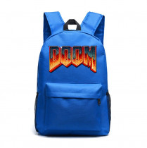 Рюкзак Дум (Doom) синий №2