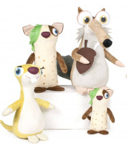 Плюшевая игрушка Ледниковый период плюшевые фигуры от Play by Play 17 см.