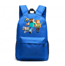 Рюкзак Майнкрафт (Minecraft) синий №2