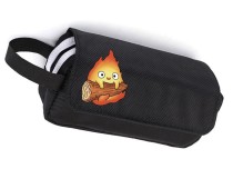 Пенал огонёчек Кальцифер (Ходячий замок) чёрный №1