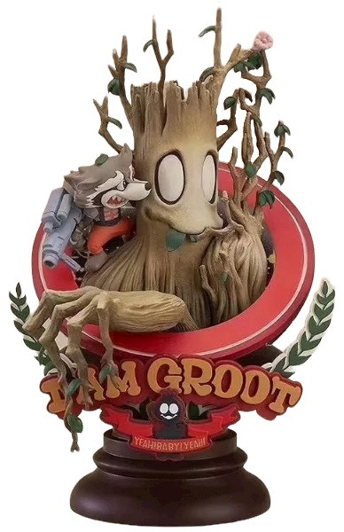 Статуэтка Грут и Ракета - Groot and Rocketa купить в интернет-магазине ...