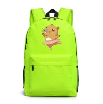 Рюкзак Капибара балерина (Capybara) зеленый №5
