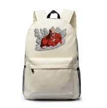 Рюкзак Колоссальный Титан (Атака титанов) белый №1