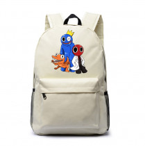 Рюкзак Радужные Друзья Роблокс (Rainbow Friends) белый №1