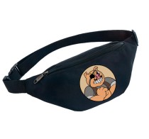 Поясная сумка Капхед (Cuphead) черная №6