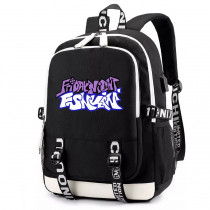 Рюкзак Фрайдей Найт Фанкин (Friday Night Funkin) черный с USB-портом №1