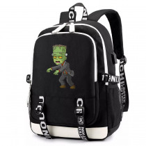 Рюкзак Франкенштейн (Frankenstein) черный с USB-портом №2