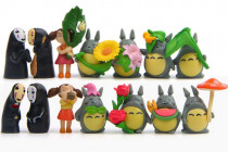 Набор фигурок Тоторо из произведений Миядзаки