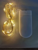 Светодиодная гирлянда (тёплый белый) 3 метра