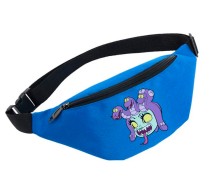 Поясная сумка Капхед (Cuphead) голубая №7