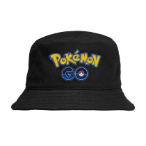 Панама логотип Покемон (Pokemon) черная №1