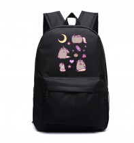 Рюкзак Кот Пушин черный №2