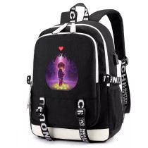 Рюкзак Фрикс (Undertale) черный с USB-портом №1