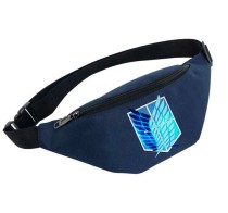 Поясная сумка Атака титанов (Attack on Titan) синяя №1