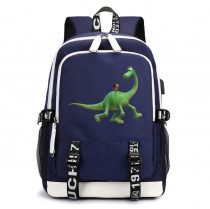 Рюкзак Хороший Динозавр (The Good Dinosaur) синий с USB-портом №3