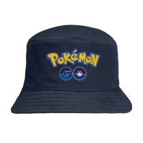 Панама логотип Покемон (Pokemon) синяя №1