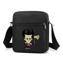 Сумка через плечо Уилсон (Dont Starve) черная №2