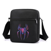 Сумка через плечо Знак Человека паука (Spider man) черная №2