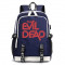 Рюкзак Зловещие мертвецы (Evil Dead) синий с USB-портом №2