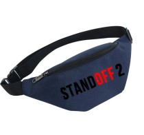 Поясная сумка Стандофф (Standoff) синяя №1