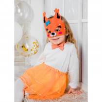 Карнавальный костюм "Лисичка" маска, бабочка