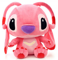 Мягкая игрушка плюшевая Ангела (Розовый Стич) большой (45см.)