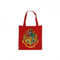 Сумка Гарри Поттер - Герб Хогвартса (красная)