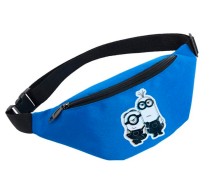 Поясная сумка Гадкий я (Миньоны) голубая №7