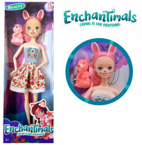  Кукла Бри (Кролик) с любимой зверюшкой Enchantimal (Энчантималс) 20 см.