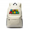 Рюкзак с логотипом Марио (Mario) белый №2