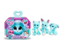 Игрушка сюрприз пушистик-потеряшка (голубой)