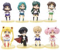 Набор из 8 фигурок Сейлор Мун - Sailor Moon