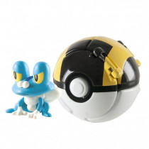 Фигурка Покемон - Pokemon Throw 'n' Pop Pokeball Froakie and Ultra Ball